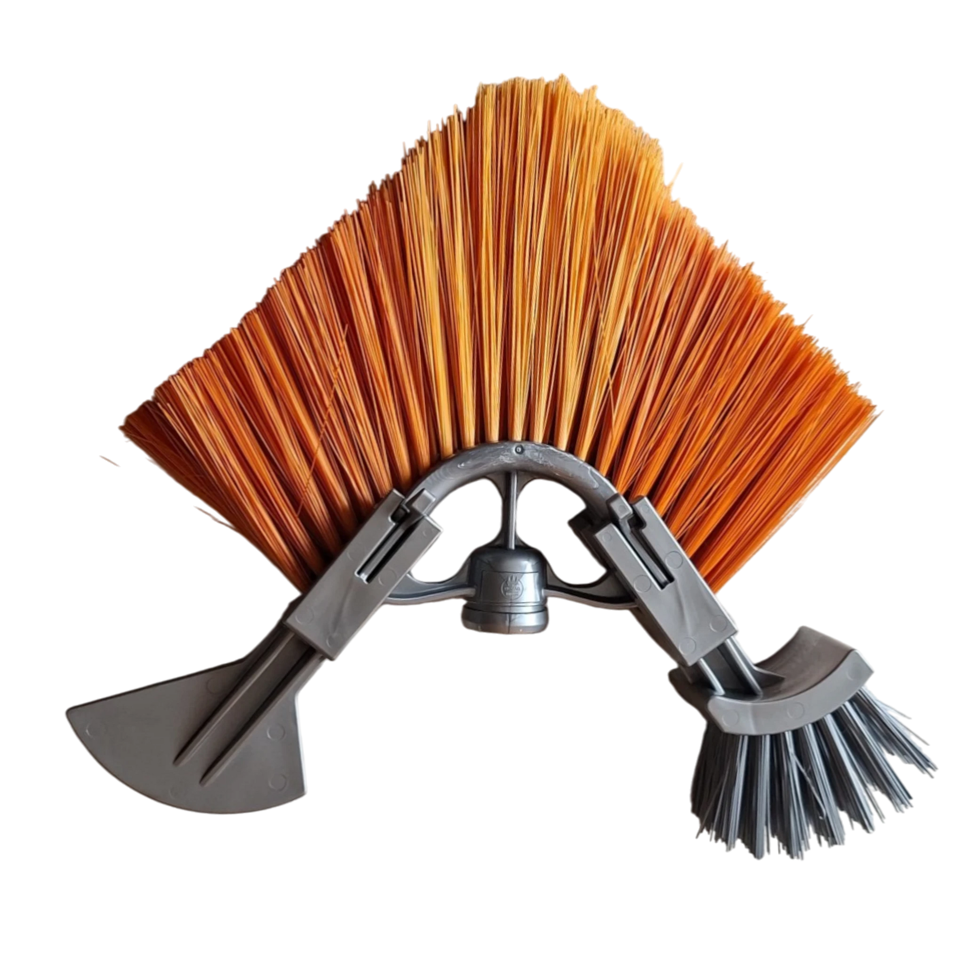 Brosse gouttière 3 en 1 Gardenland montée sur perche télescopique