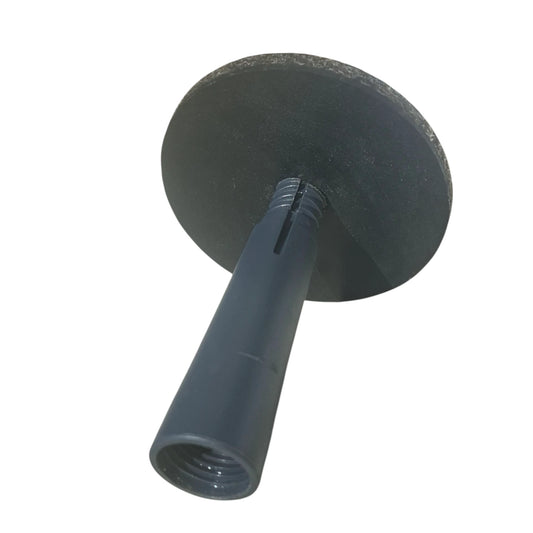 disque anti mousse toiture monté sur perche telescopique